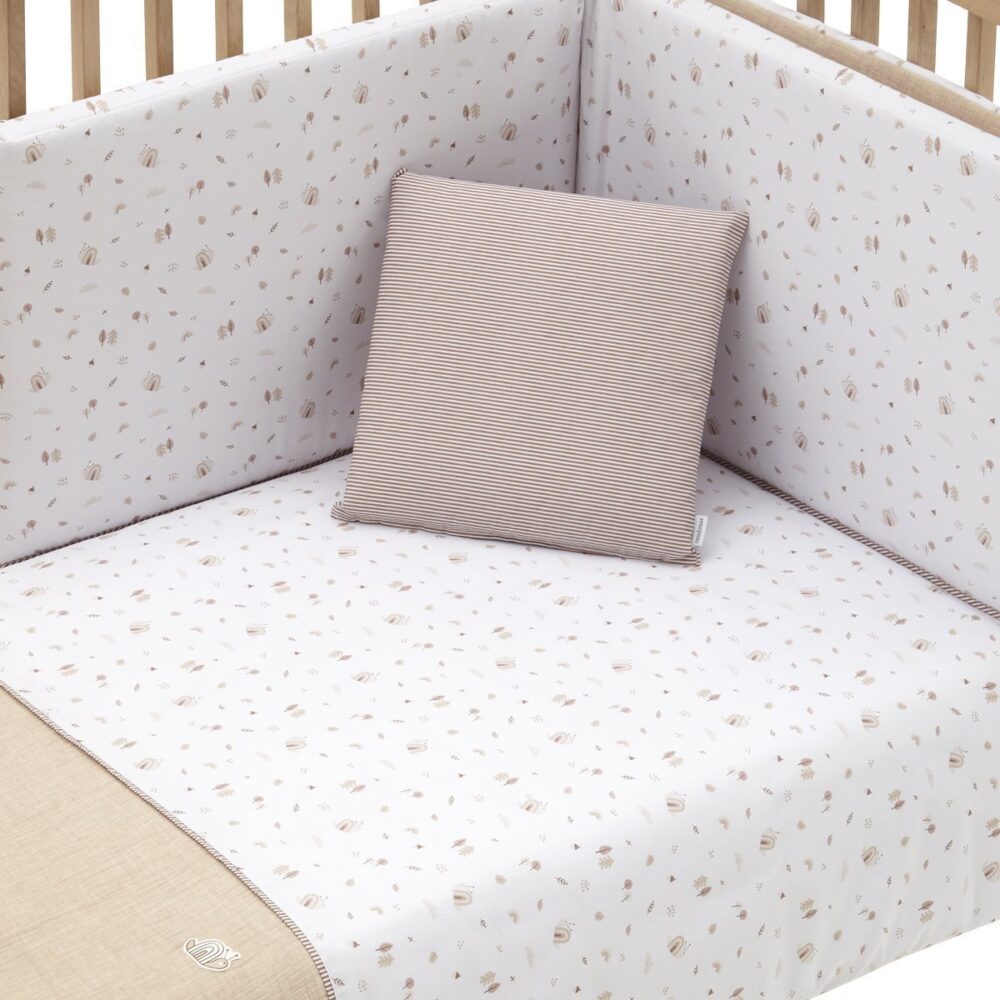 Jgo 2 Pcs.F.Nordica Cuna 70 Greeny Beige 110X170X3 Cm Cambrass - Imagen 3