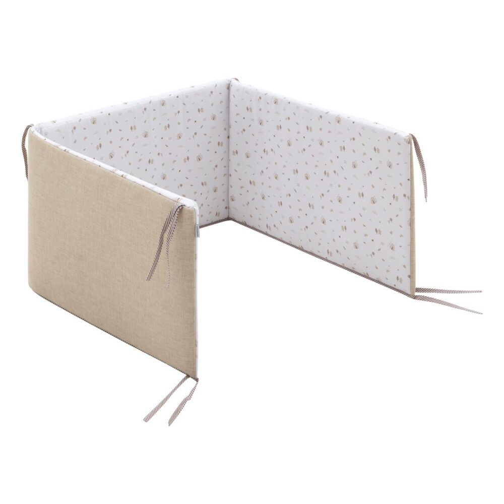 Jgo 2 Pcs.F.Nordica Cuna 70 Greeny Beige 110X170X3 Cm Cambrass - Imagen 8