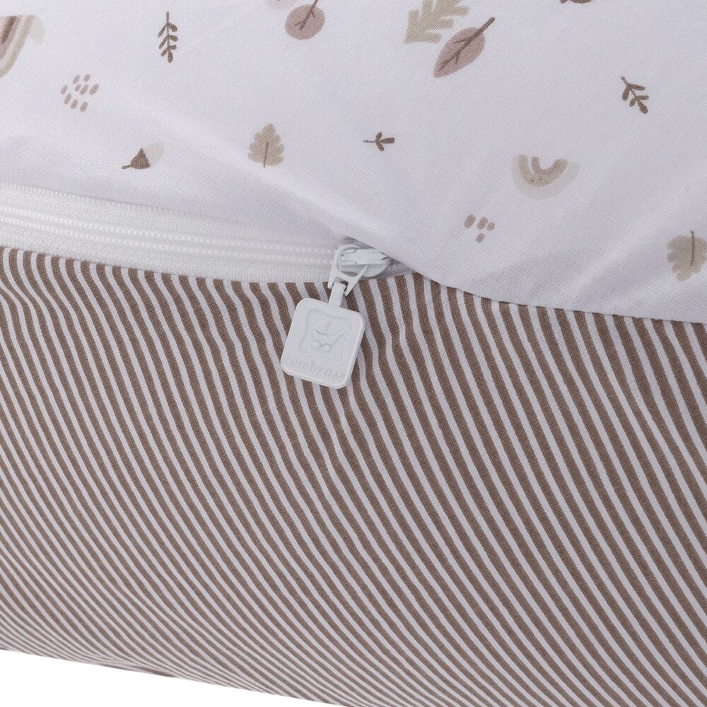 Cojin De Lactancia Luna 80X185X16 Cm Greeny Beige Cambrass - Imagen 5