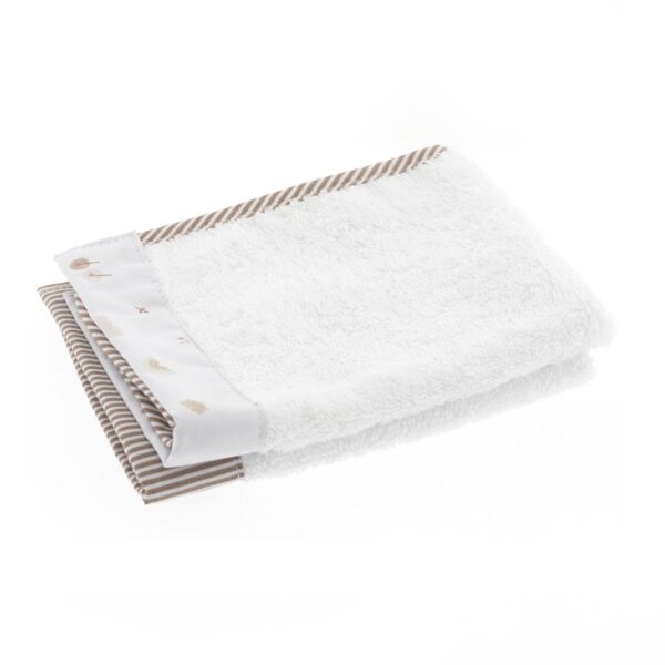 Juego 2 Toallas Greeny Beige 25X35X1 Cm Cambrass