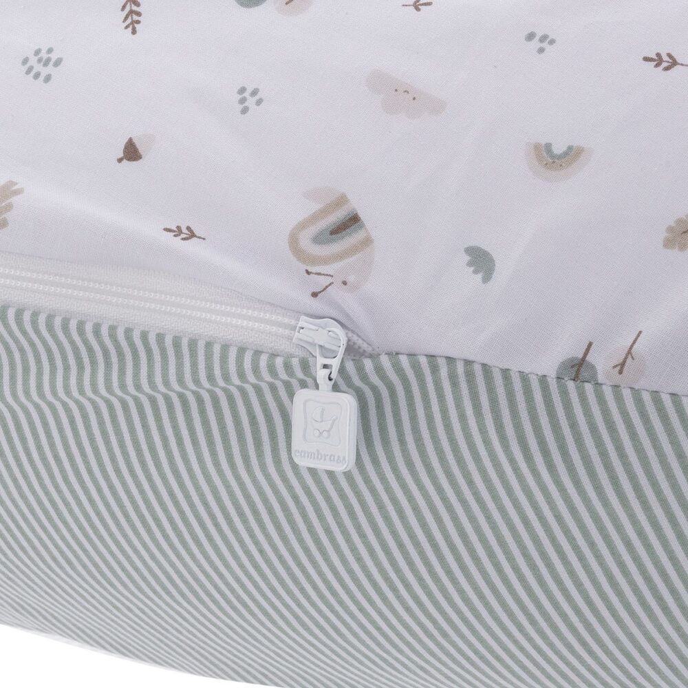 Cojin De Lactancia Luna 80X185X16 Cm Greeny Verde Cambrass - Imagen 5