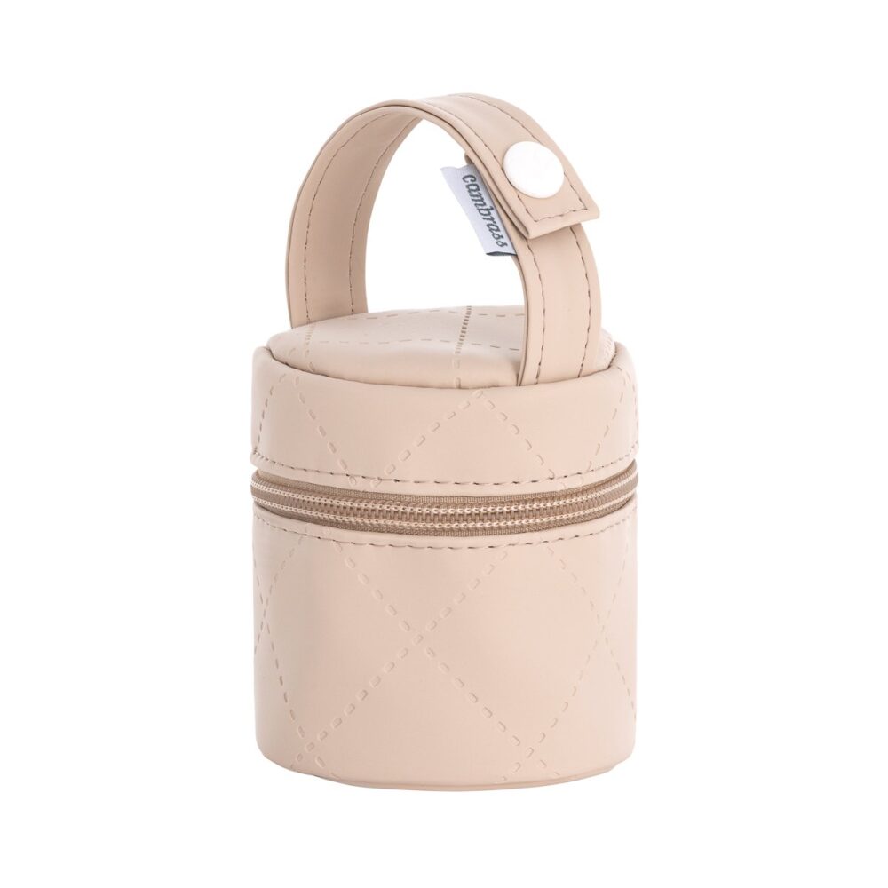 Portachupete Sweet Beige 8.5X8.5X11 Cm Cambrass - Imagen 2