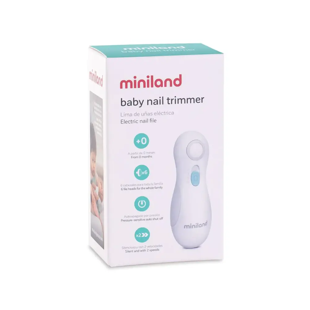 Lima eléctrica Baby Nail Trimmer Miniland - Imagen 4