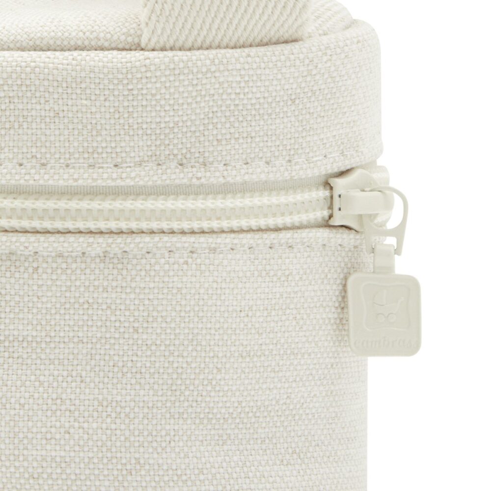Portachupete Natura Beige 8.5X8.5X11 Cm Cambrass - Imagen 5