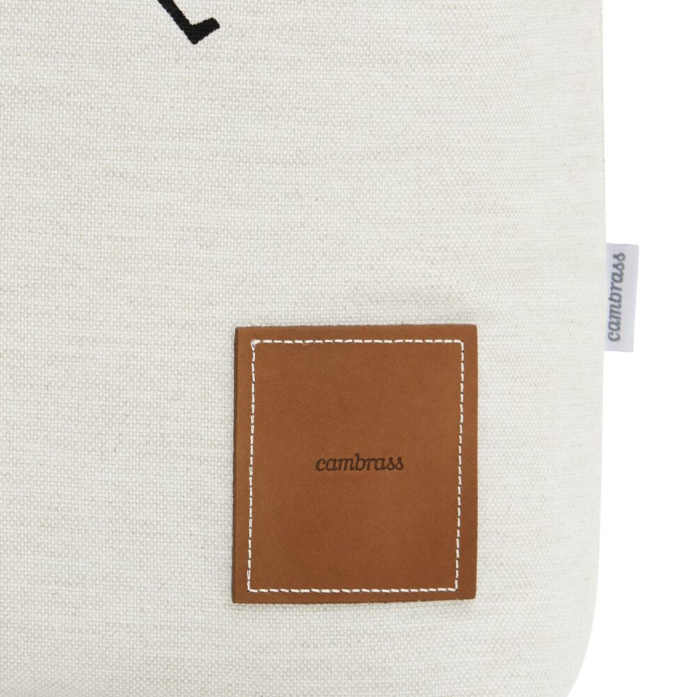 Bolso Talega Natura Beige 12X40X35 Cm Cambrass - Imagen 7