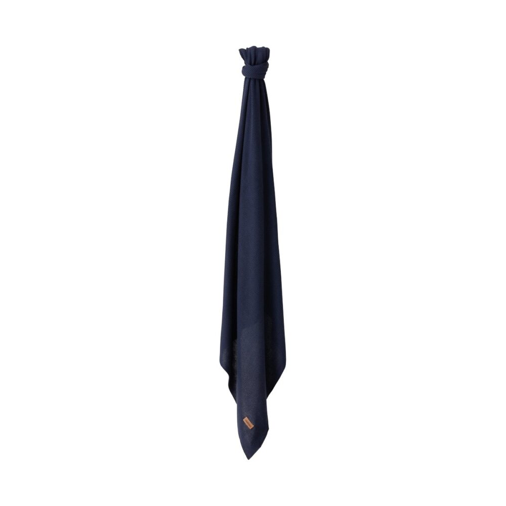 Manta Punto Bamboo 80X100X1 Cm Plain Gg5 Azul Marino Cambrass - Imagen 3