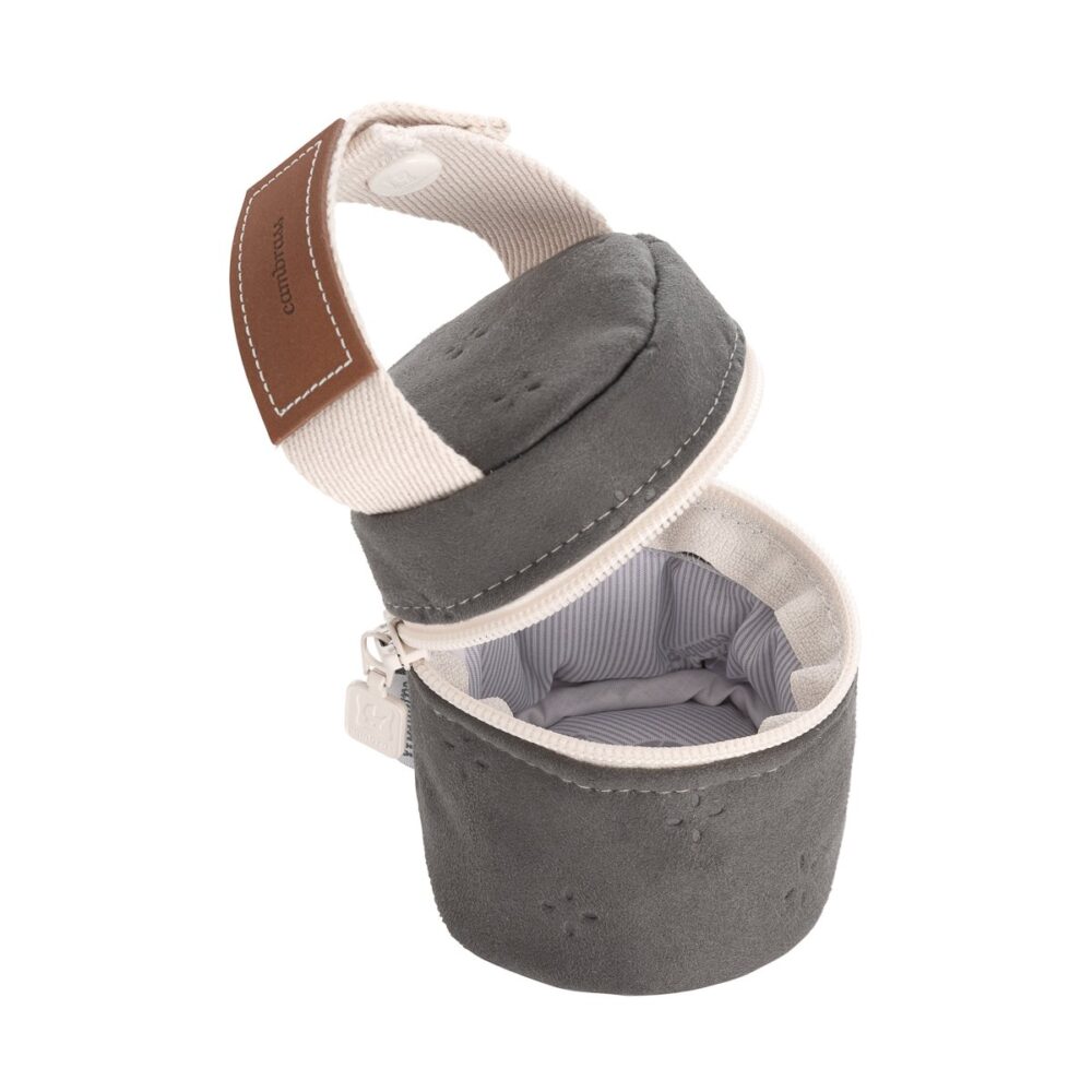 Portachupete Soft Winter Gris 8.5X8.5X11 Cm Cambrass - Imagen 3