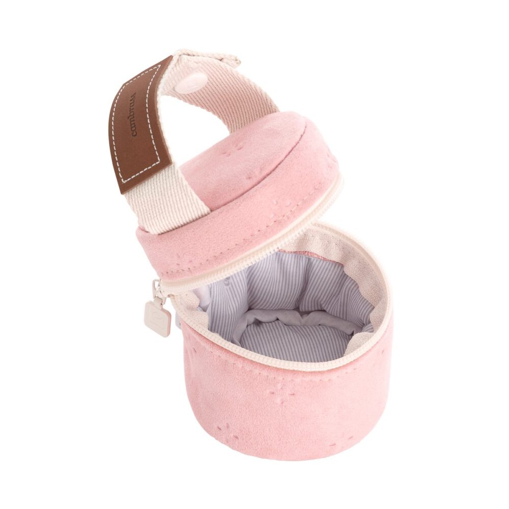 Portachupete Soft Winter Rosa 8.5X8.5X11 Cm Cambrass - Imagen 3