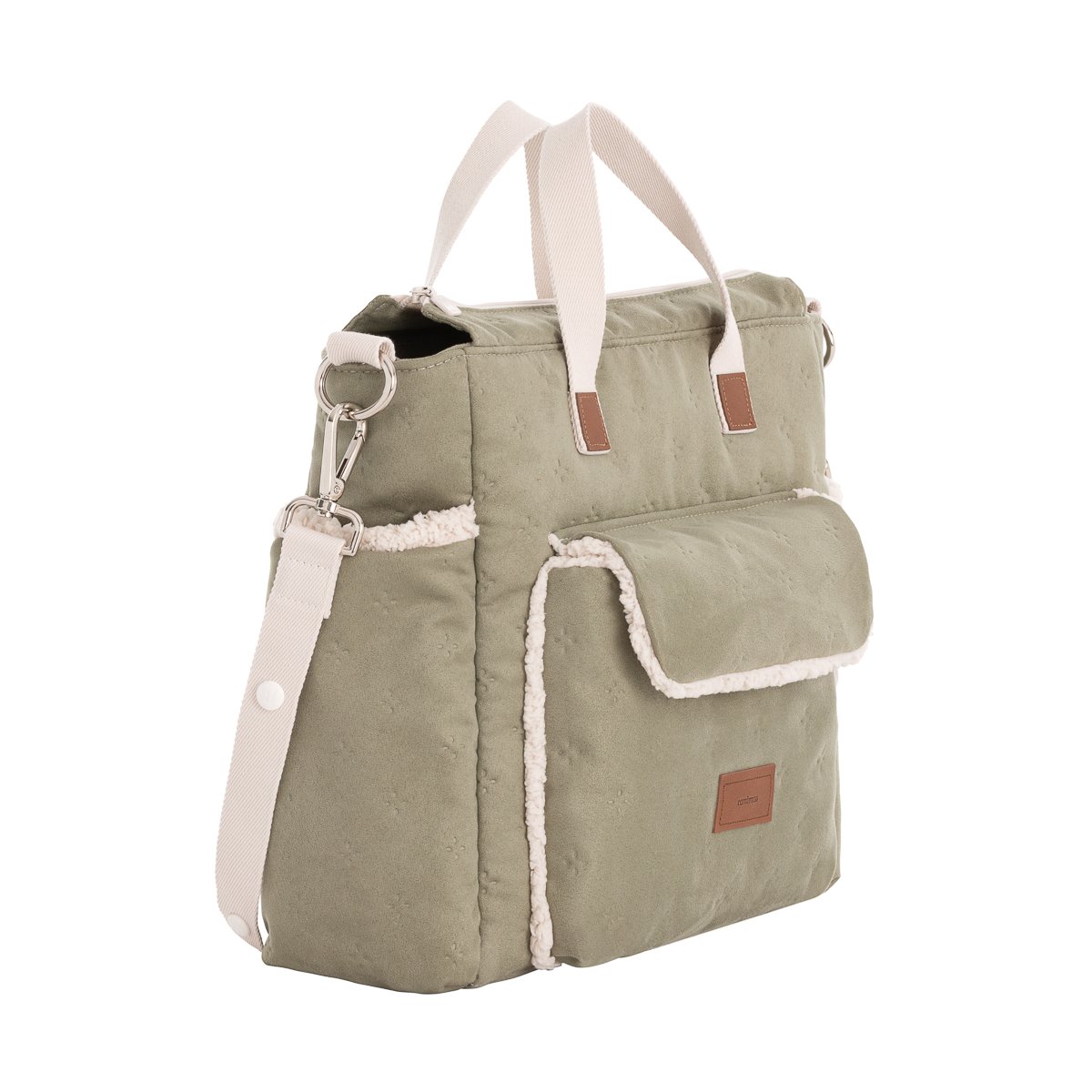 Bolso Maternal Pack Soft Winter Kaki 16X43X37 Cm Cambrass - Imagen 3