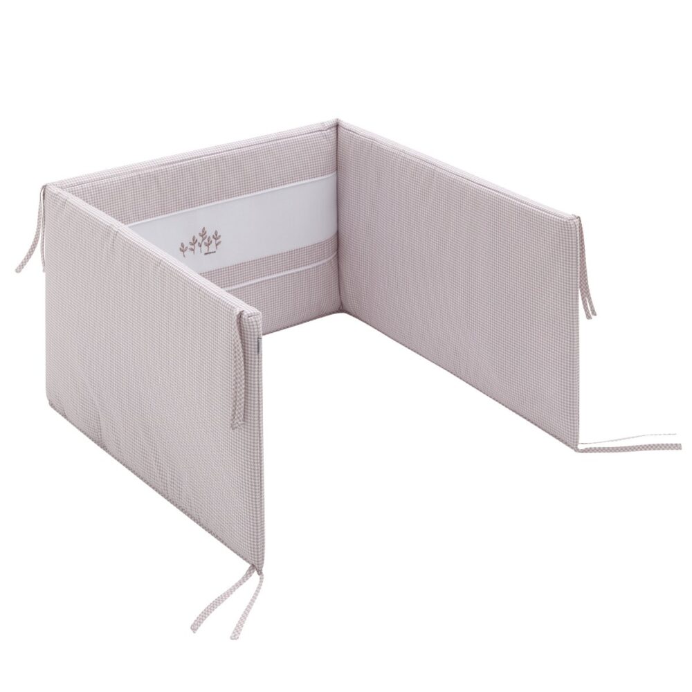 Jgo 2 Pcs.Colcha I-V. Cuna 60 Mini Windsord Rosa 60X120X3 Cm Cambrass - Imagen 5