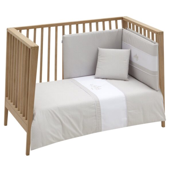 Jgo 2 Pcs.F.Nordica Cuna 70 Mini Windsord Crudo 110X170X3 Cm Cambrass