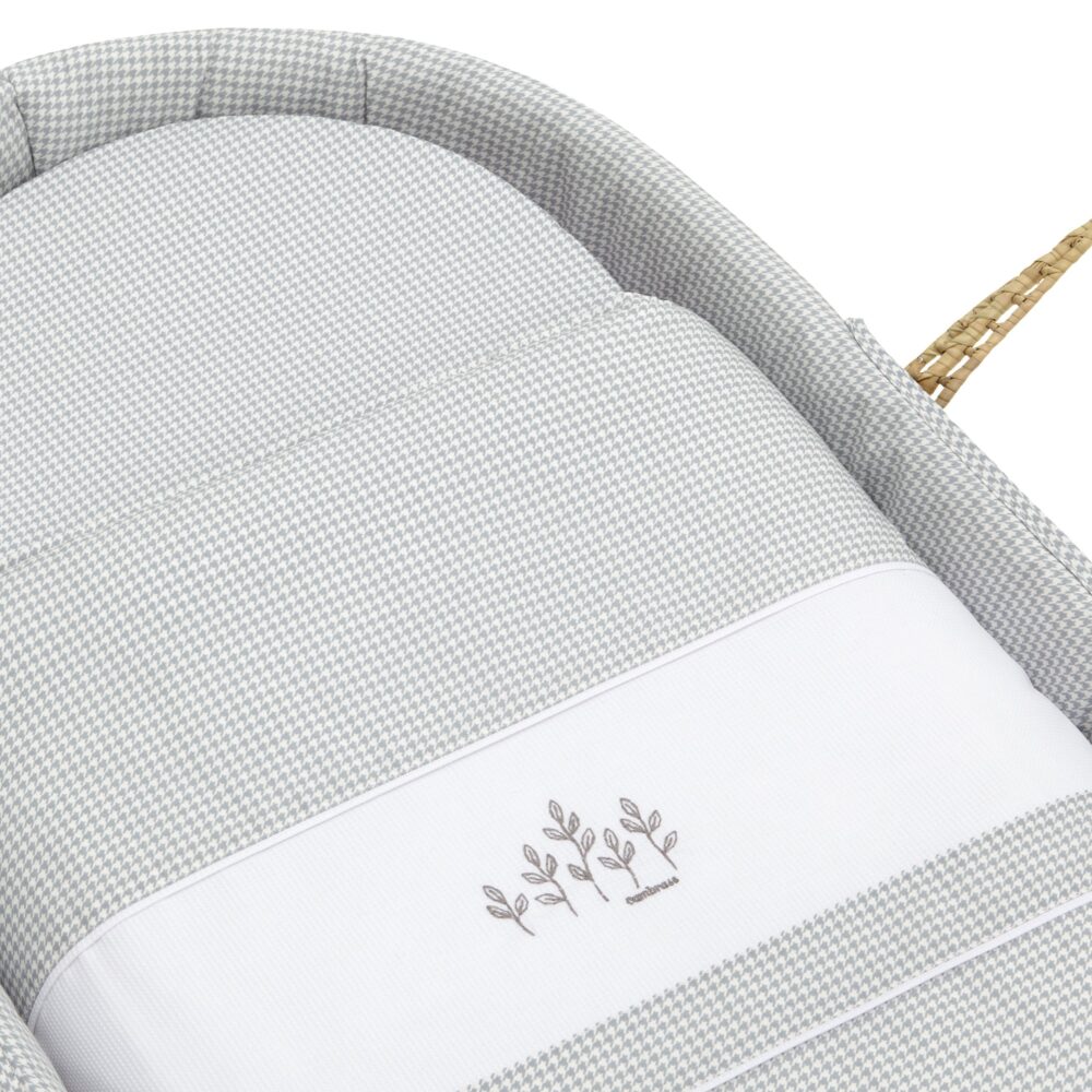 Moises De Palma Acolchado Une Mini Windsord Gris 39X80X25 Cm Cambrass - Imagen 2