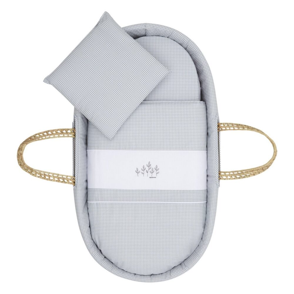 Moises De Palma Acolchado Une Mini Windsord Gris 39X80X25 Cm Cambrass - Imagen 4