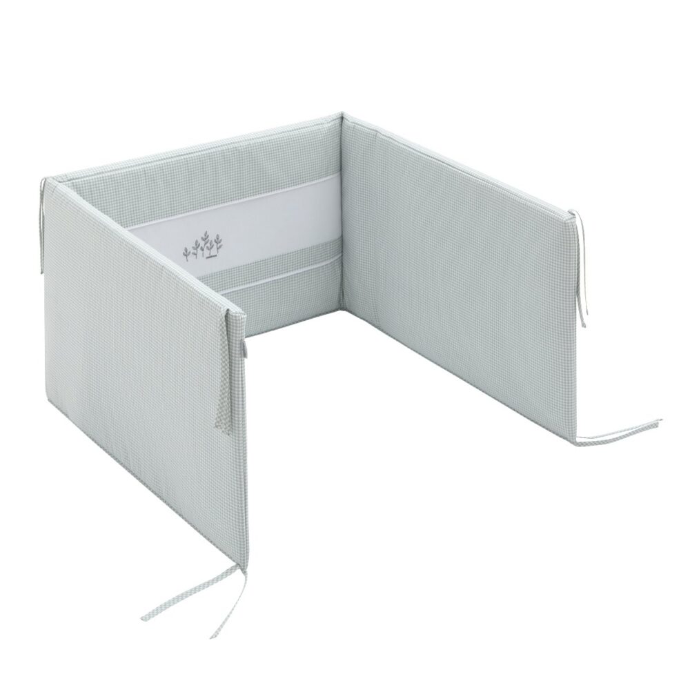 Jgo 2 Pcs.F.Nordica Cuna 70 Mini Windsord Mint 110X170X3 Cm Cambrass - Imagen 5