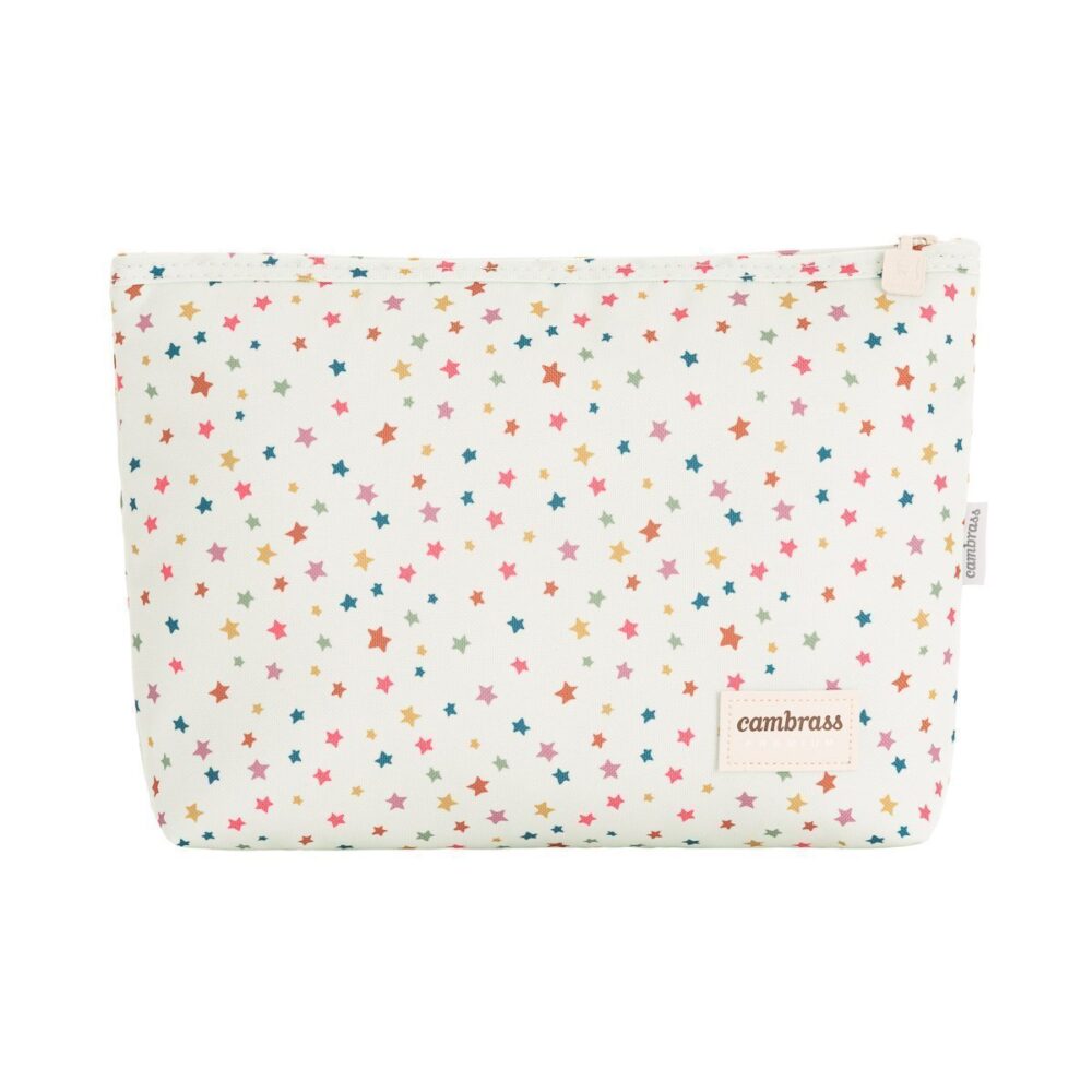 Bolsa Aseo Estrellas Melon 6X28X20 Cm Cambrass
