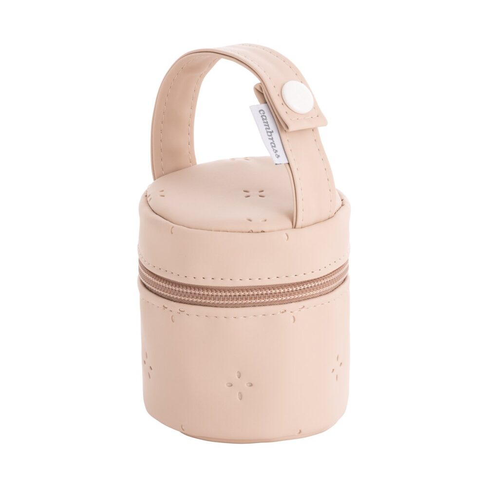 Portachupete Twin Beige 8.5X8.5X11 Cm Cambrass - Imagen 2