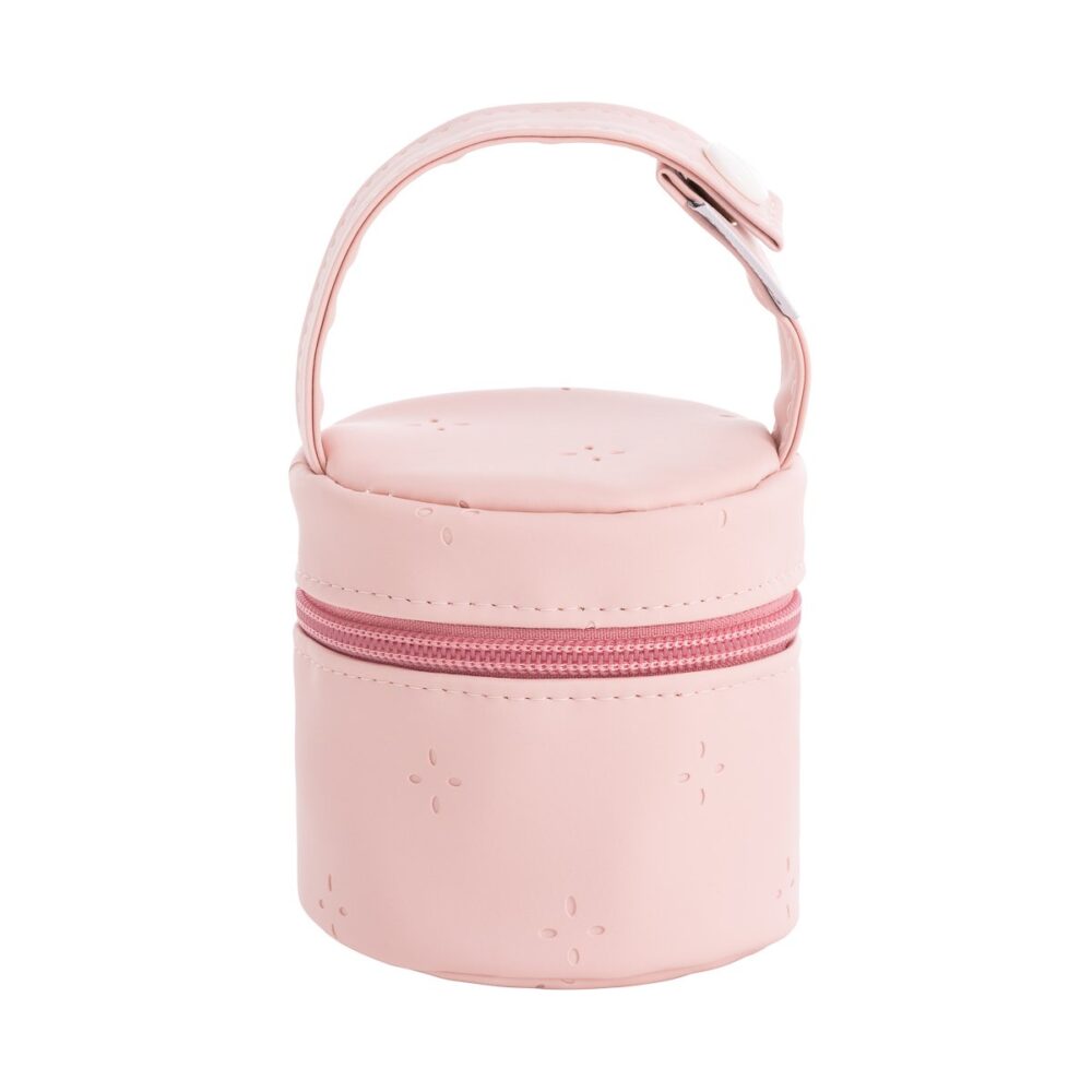 Portachupete Twin Rosa 8.5X8.5X11 Cm Cambrass