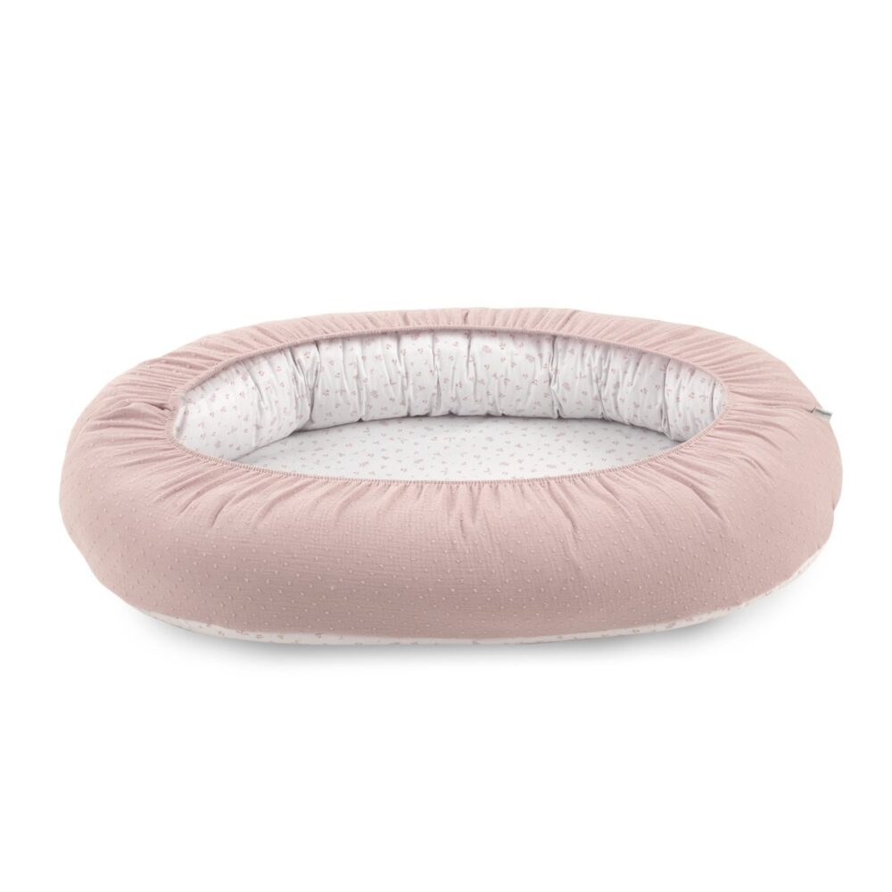 Cuna Nido Bebe Plumeti 55X90X15 Cm Rosa Cambrass