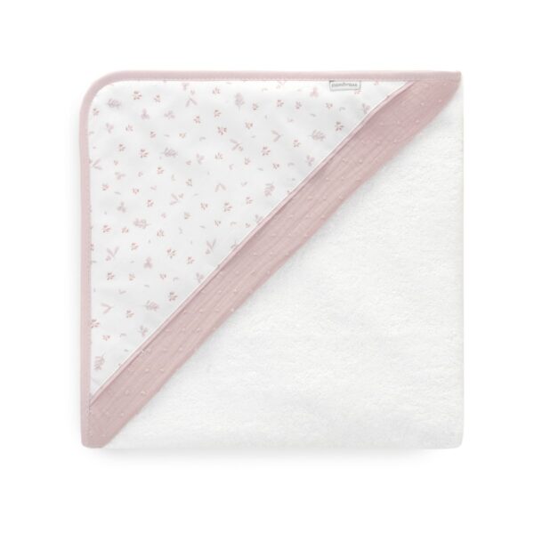 Capa De Baño 100X100X1 Cm Plumeti Rosa Cambrass