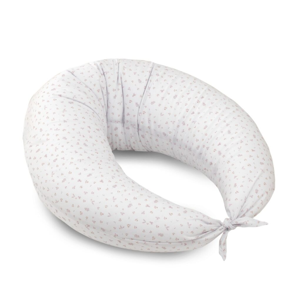 Cojin De Lactancia Luna 80X185X16 Cm Plumeti Rosa Cambrass