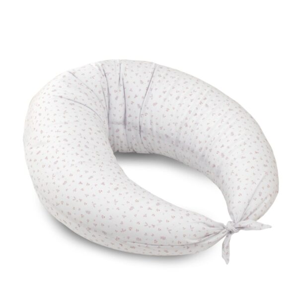 Cojin De Lactancia Luna 80X185X16 Cm Plumeti Rosa Cambrass