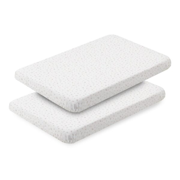 Bajera Minicuna Pack 2 Uds. 50X82X10 Cm Plumeti Rosa Cambrass