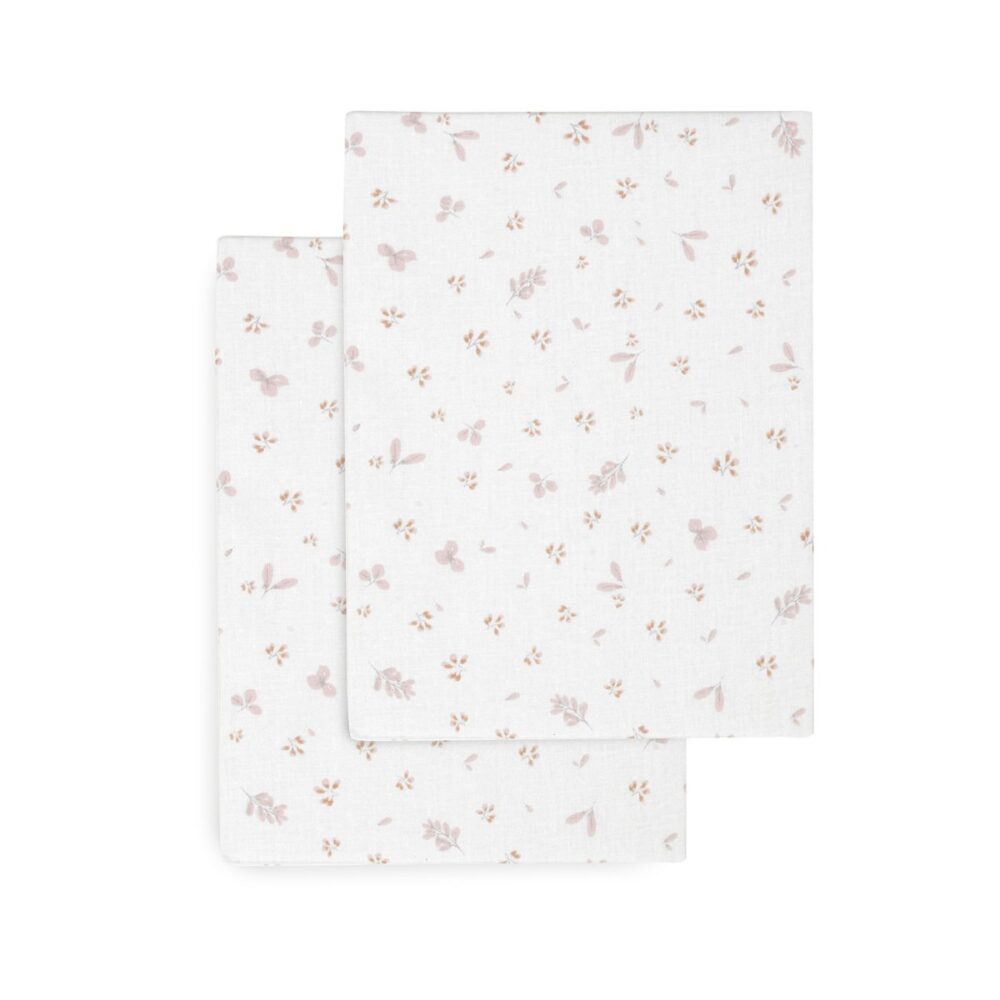Bajera Minicuna Pack 2 Uds. 50X82X10 Cm Plumeti Rosa Cambrass - Imagen 2