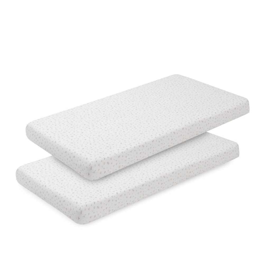 Bajera Cuna 60 Pack 2 Uds. 60X120X17 Cm Plumeti Rosa Cambrass