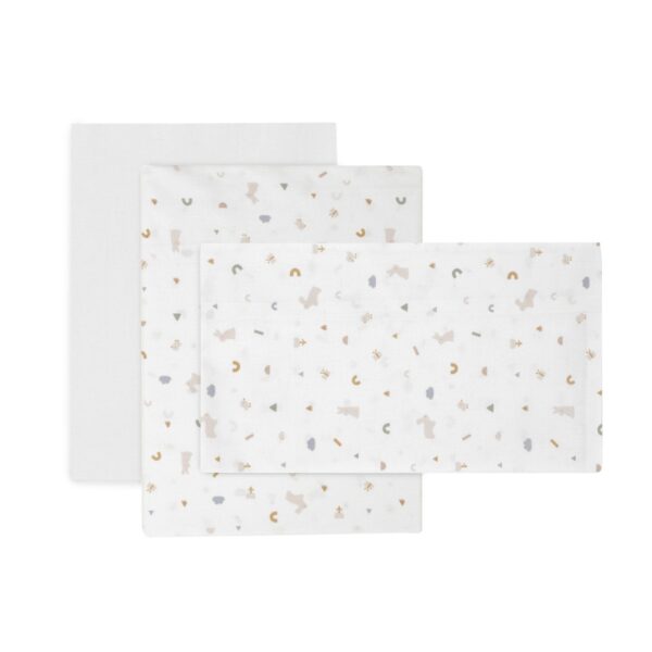 Sabana Cuna 3 Pcs (Cuna 70) 120X180X1 Cm Rabbit Beige Cambrass