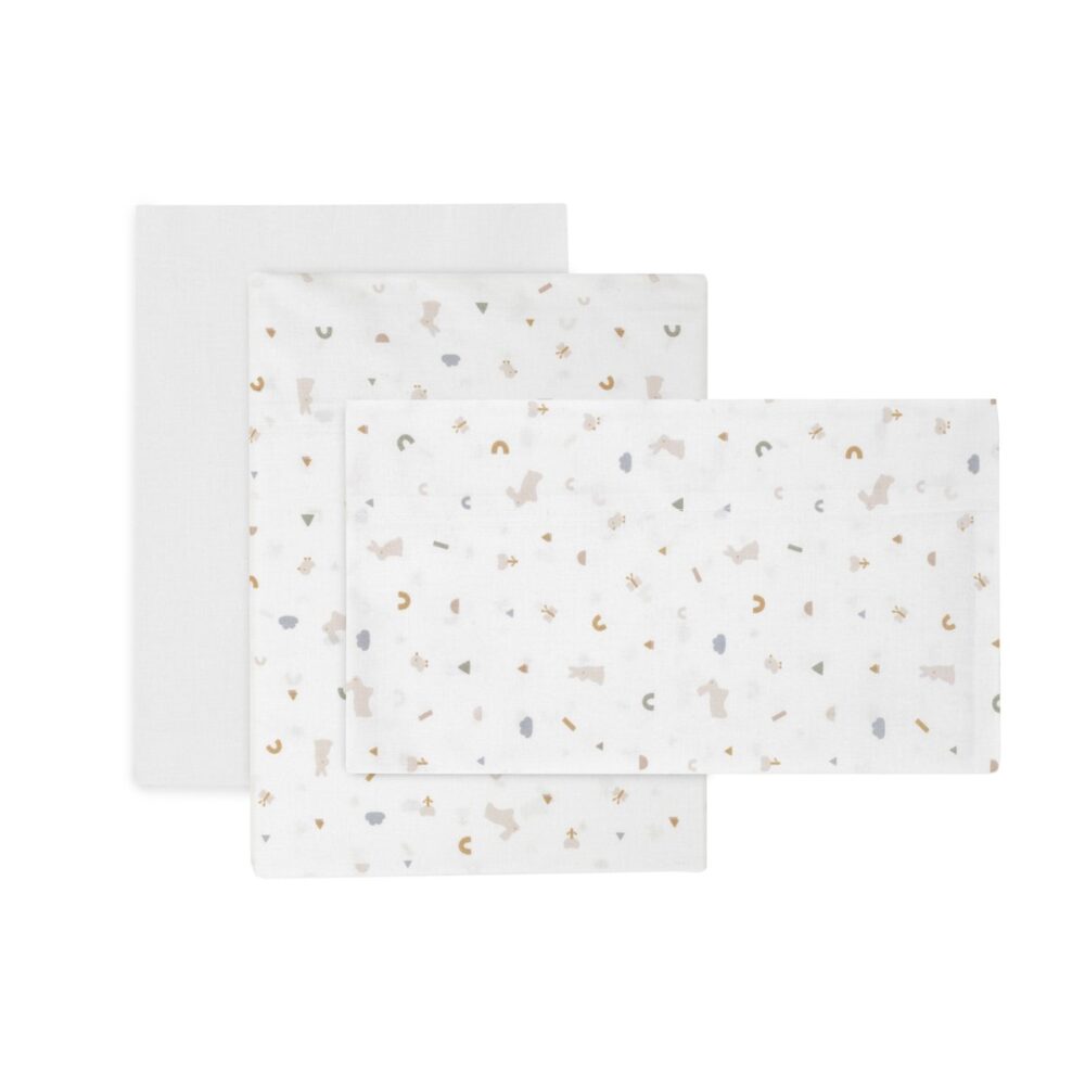 Sabana Cuna 3 Pcs (Cuna 60) 100X165X1 Cm Rabbit Beige Cambrass
