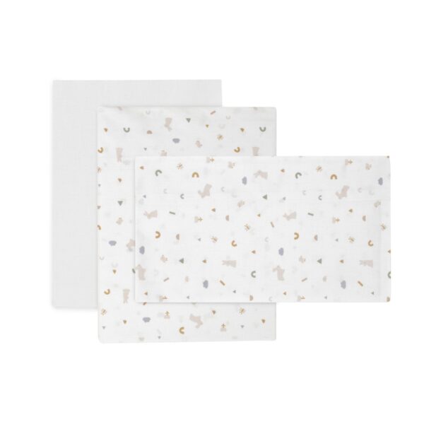 Sabana Cuna 3 Pcs (Cuna 60) 100X165X1 Cm Rabbit Beige Cambrass