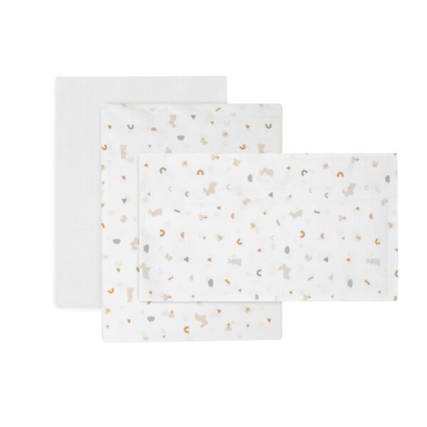 Sabana Minicuna 3 Pcs 80X120X1 Cm Rabbit Beige Cambrass