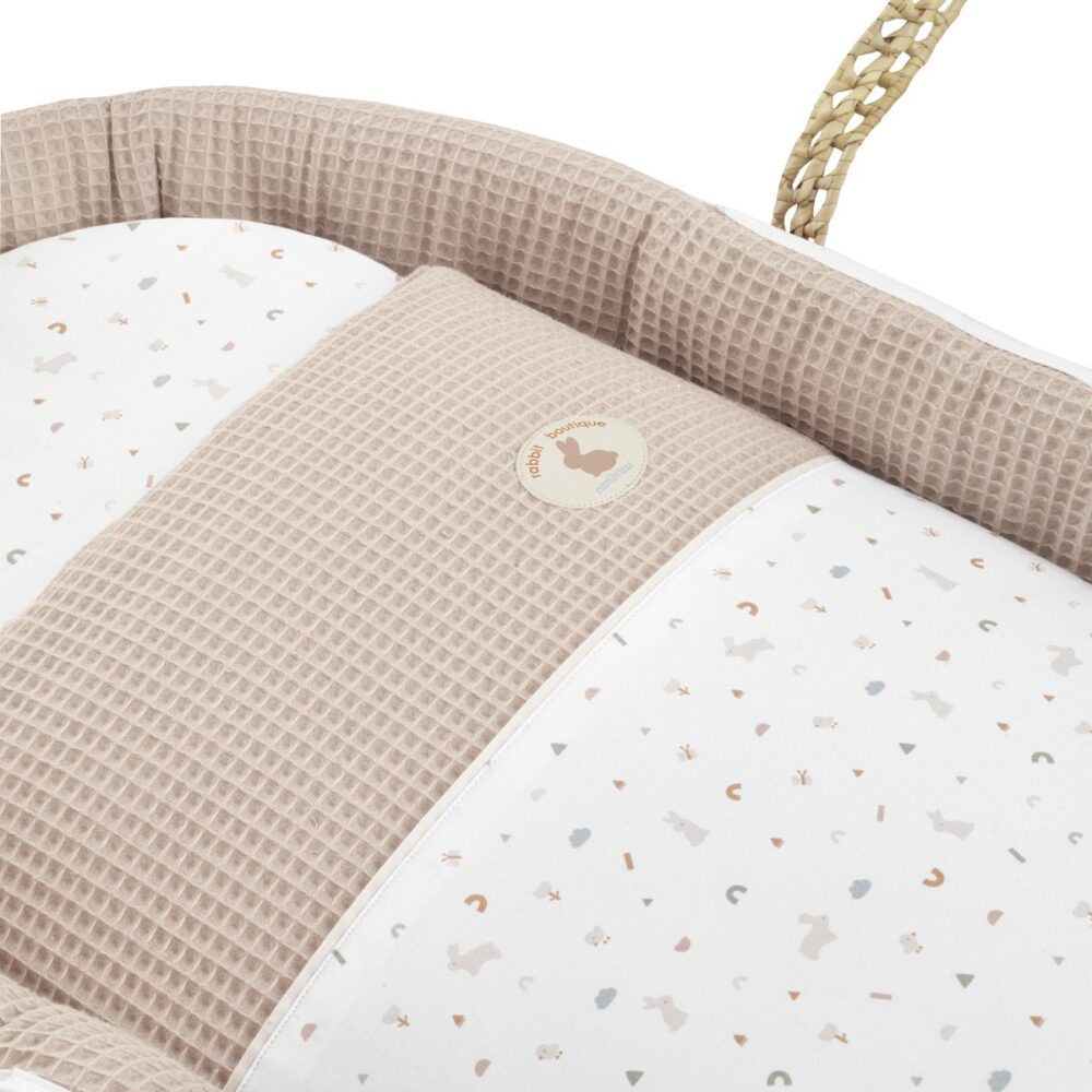 Moises De Palma Acolchado Une Rabbit Beige 39X80X25 Cm Cambrass - Imagen 2