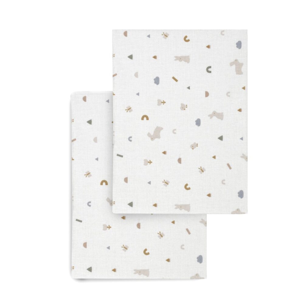Bajera Cuna 60 Pack 2 Uds. 60X120X17 Cm Rabbit Beige Cambrass - Imagen 2