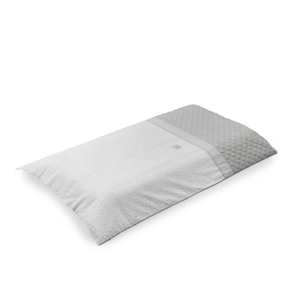 Jgo 2 Pcs.F.Nordica Cuna 70 Fresco Gris 110X170X3 Cm Cambrass - Imagen 4