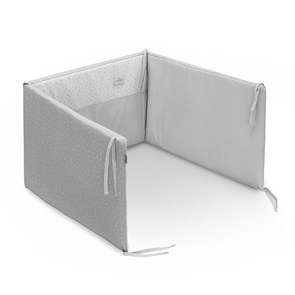 Jgo 2 Pcs.F.Nordica Cuna 70 Fresco Gris 110X170X3 Cm Cambrass - Imagen 5