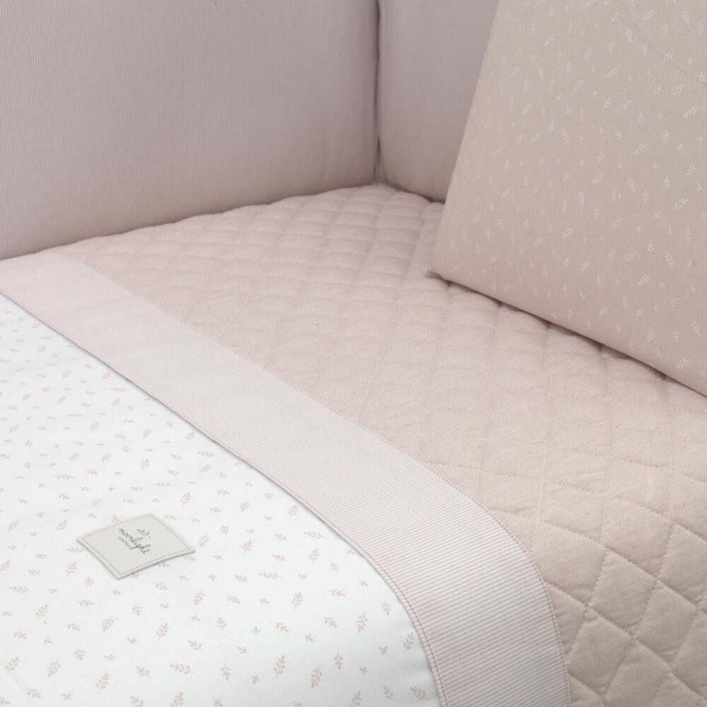 Jgo 2 Pcs.F.Nordica Cuna 70 Fresco Rosa 110X170X3 Cm Cambrass - Imagen 3
