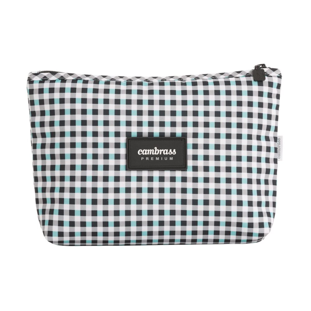 Bolsa Aseo New Vichy Azul 6X28X20 Cm Cambrass