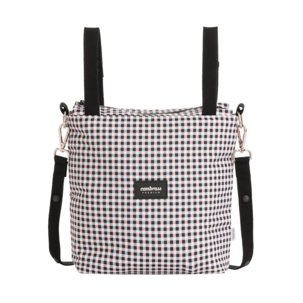 Bolso Talega New Vichy Rosa 12X40X35 Cm Cambrass