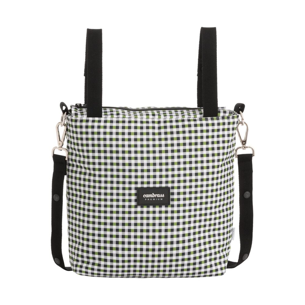 Bolso Talega New Vichy Kaki 12X40X35 Cm Cambrass