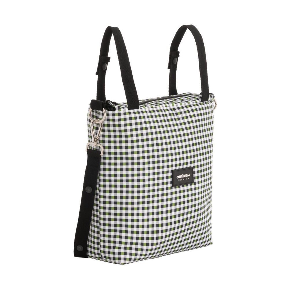 Bolso Talega New Vichy Kaki 12X40X35 Cm Cambrass - Imagen 3