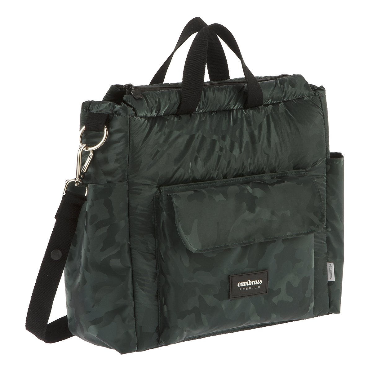 Bolso Maternal Pack Cripsi Verde 16X43X37 Cm Cambrass - Imagen 3
