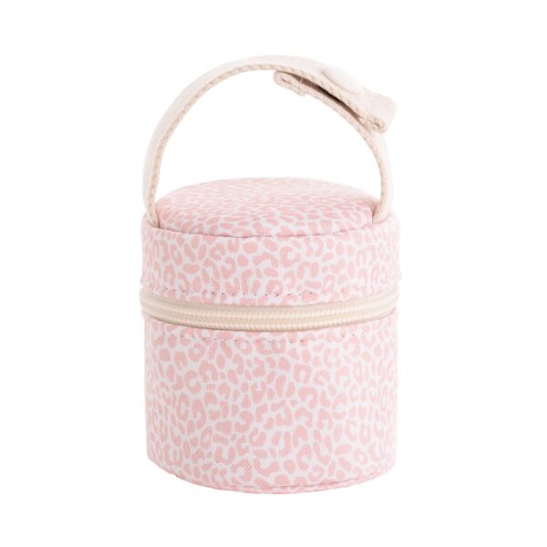 Portachupete Animal Print Rosa 8.5X8.5X11 Cm Cambrass