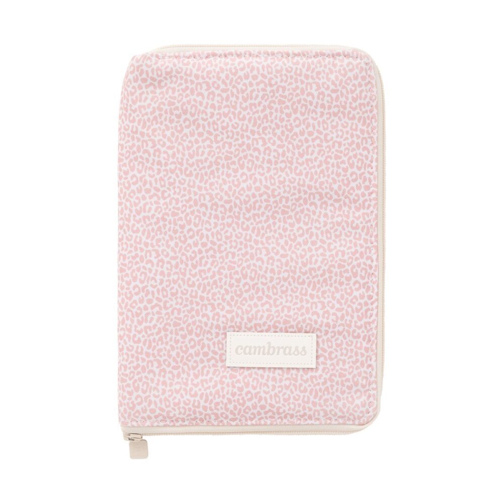 Portadocumentos Animal Print Rosa 3X19X27 Cm Cambrass