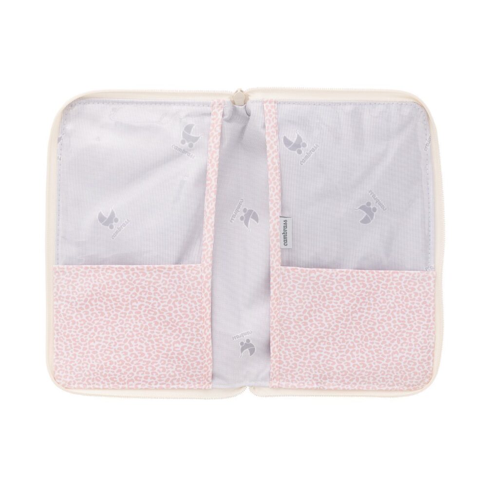Portadocumentos Animal Print Rosa 3X19X27 Cm Cambrass - Imagen 3