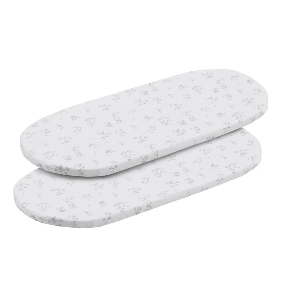 Bajera Moises/Carro Pack 2 Ud. 35X80X7 Cm Merlo Crudo Cambrass