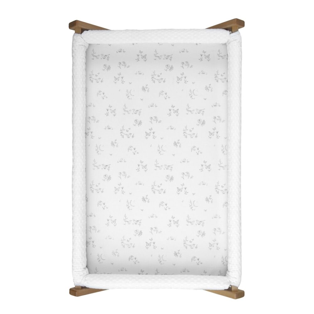 Bajera Minicuna Pack 2 Uds. 50X82X10 Cm Merlo Crudo Cambrass - Imagen 4