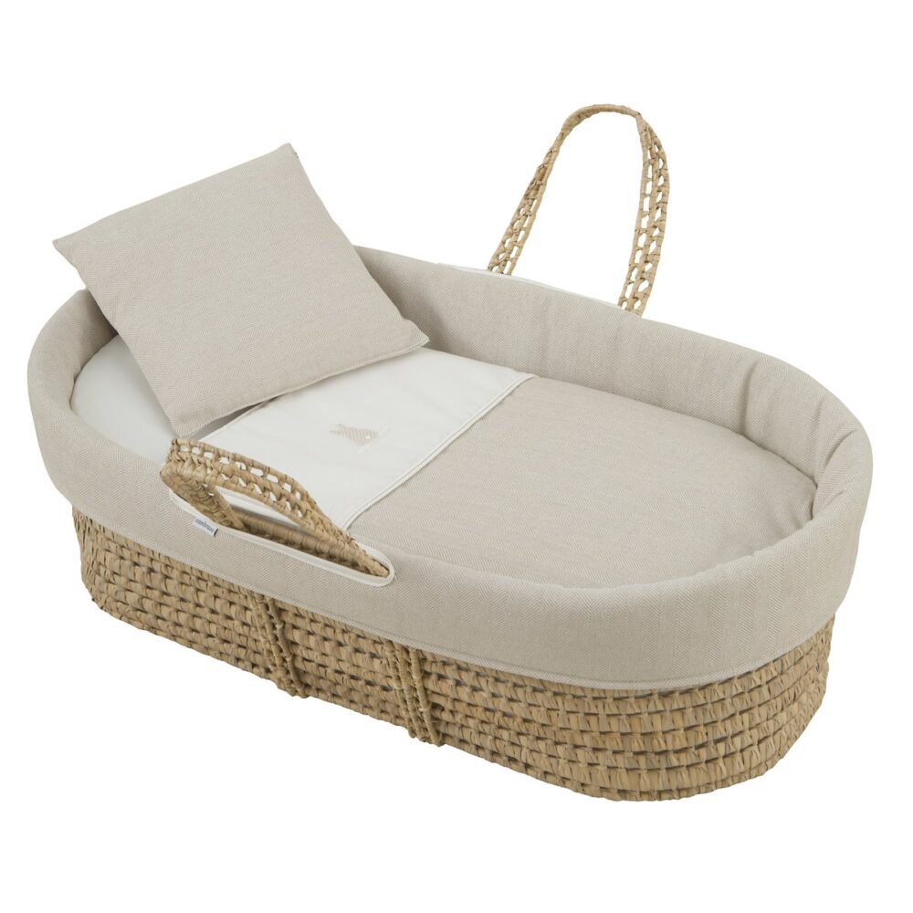 Moises De Palma Acolchado Une Lino Beige 39X80X25 Cm Cambrass