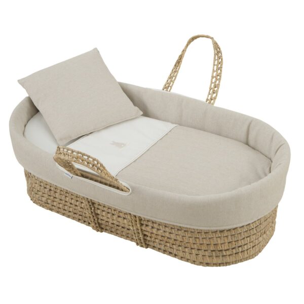 Moises De Palma Acolchado Une Lino Beige 39X80X25 Cm Cambrass
