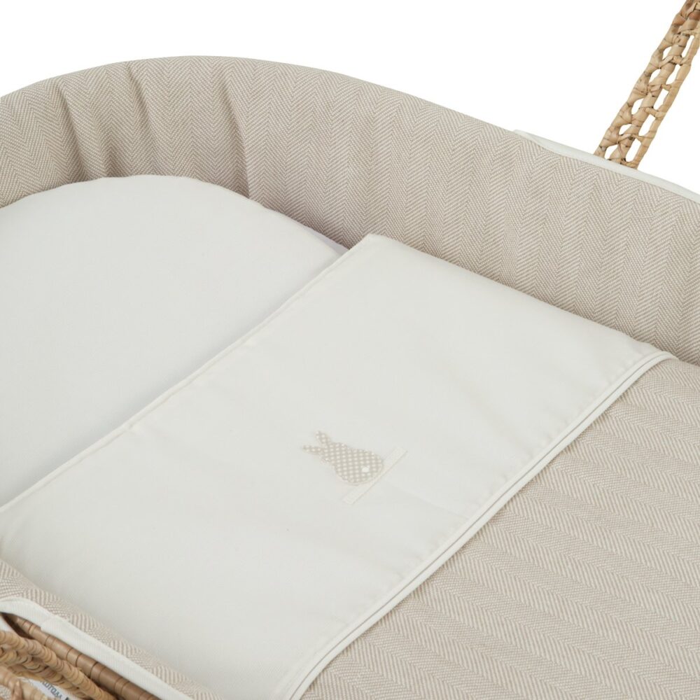 Moises De Palma Acolchado Une Lino Beige 39X80X25 Cm Cambrass - Imagen 2